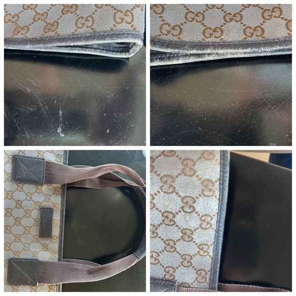 Gucci GG Canvas Large "Simmer" Tote Bag - Picture 11 of 16